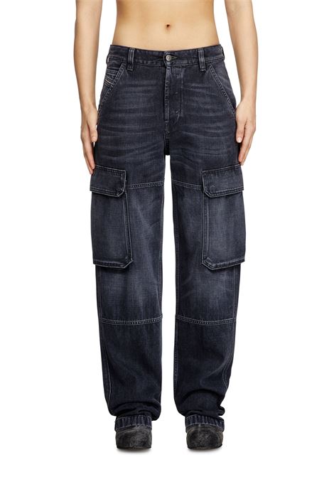 jeans regular d-pot donna neri DIESEL | A16355 007Z902